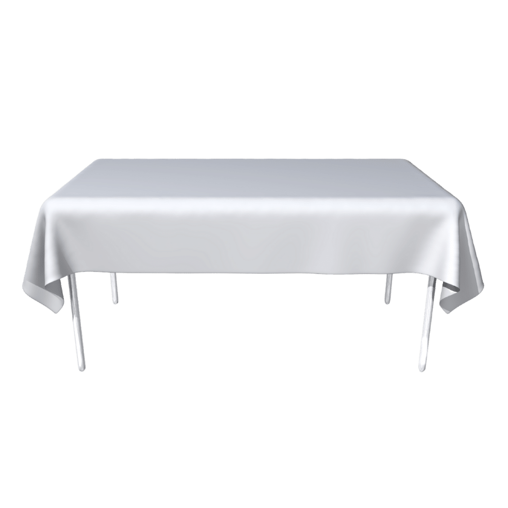 Table cloth for hire